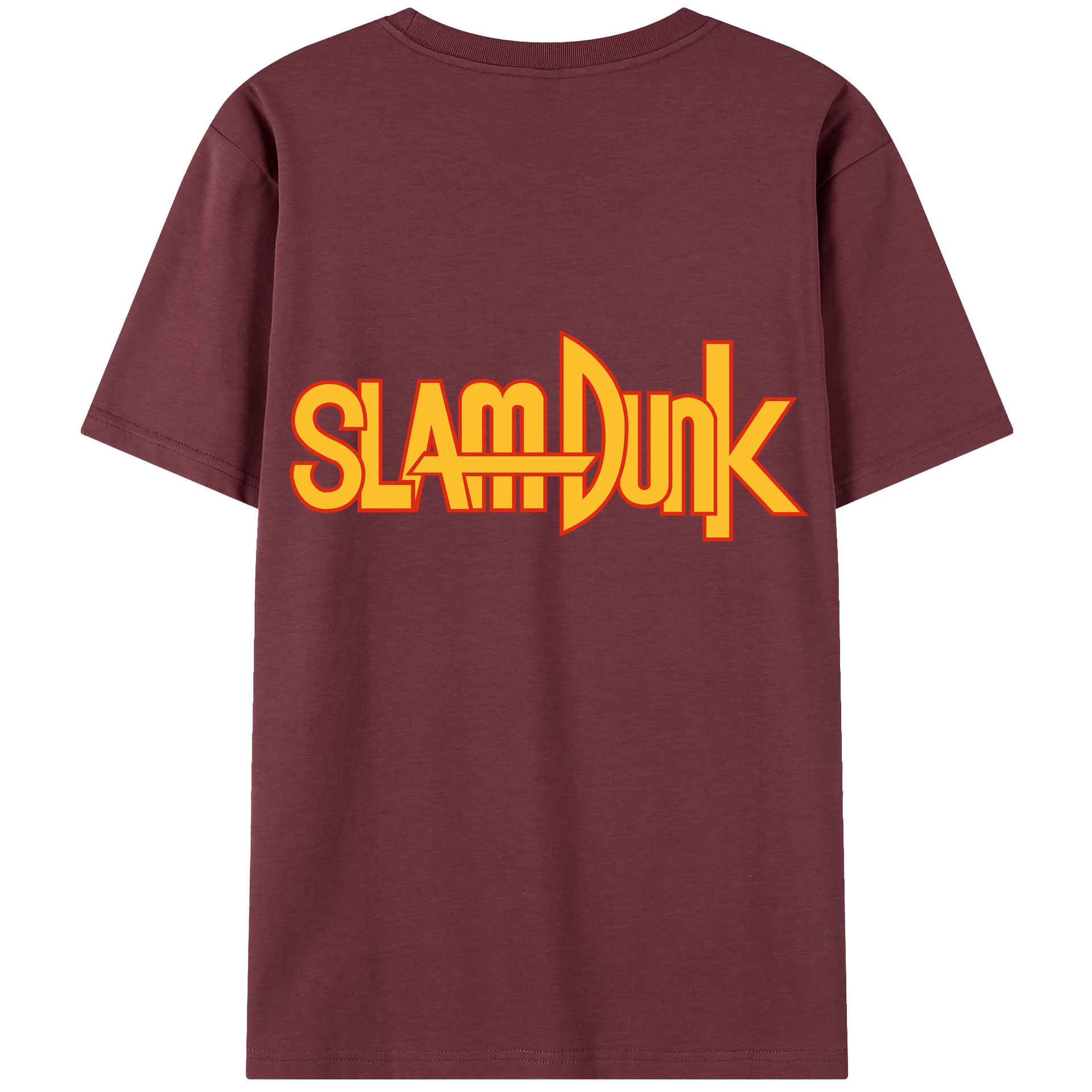 SLAM DUNK／スラムダンク 綿100％半袖Tシャツ（背面プリント）